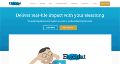 Desktop Screenshot of elucidat.com